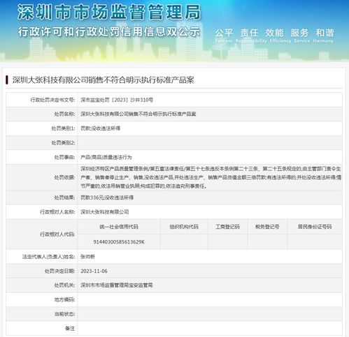 从“深圳大张科技案”看企业执行标准合规 有喜ERP如何助力规范经营
